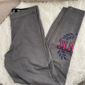 VS PINK Gray Leggings